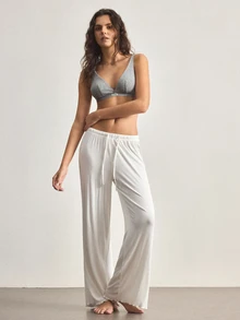Ocili 1 pieza Sujetador inalámbrico sin costuras de un solo pecho de estilo gris LEISURE para mujeres - Gris - Ver 4