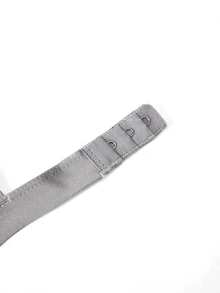 Ocili 1 pieza Sujetador inalámbrico sin costuras de un solo pecho de estilo gris LEISURE para mujeres - Gris - Ver 9