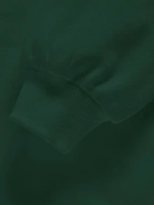男婴休闲长袖连帽加厚卫衣，适合秋冬季 - 綠色 - 查看 5