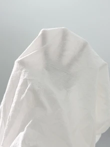 SHEIN Tall 2026女款春夏度假系列：新款白色100%純棉寬鬆抽繩腰長褲，水洗棉面料，適合居家休閒、日常跑腿、海灘出遊、時尚穿搭與休閒穿著，適合高個女性 - 白色 - 查看 14