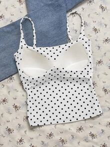 Tseoso Summer Casual Versatile Backless Camisole With Padded Cups - Multicolor - View 5