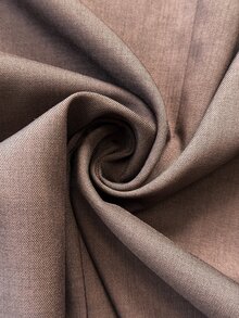 Firerie Plus Size Women Solid Color Notch Lapel Casual Normal Elegant Curve Versatile Daily Wear Long Sleeve Jacket Autumn Office Evening Formal Brown Fall - Coffee Brown - View 9