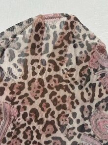 IslaSuriya Women's All-Over Print Casual Versatile Daily Wear Camisole Top - Pink - View 3