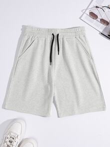 EURMUSE Men 2-Pack Basic Shorts In Waffle Fabric - Multicolor - View 5