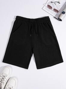 EURMUSE Men 2-Pack Basic Shorts In Waffle Fabric - Multicolor - View 4