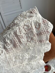Comfortcana Plus-Size Shapewear, Corset, Elegant And Sexy Jacquard, Perfect For Valentine's Day, Birthday Parties, Dates, And Boning Tops. - White - View 6