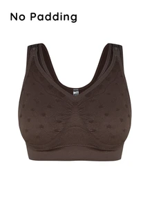 Moonlight&Mama Bra Hamil Minimalis Tanpa Jahitan Terlaris Wanita 2026, Warna Polos, Nyaman, Berkualitas Tinggi, Berkinerja Tinggi, Portabel, 1 buah - Coffee Brown - View 6