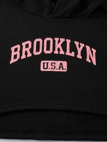 SHEIN Sparklyn 3件組女童迷彩圖案運動衫上衣與吊帶背心，搭配迷彩休閒錐形長褲，適合春秋日常穿著 - 綠色 - 查看 3