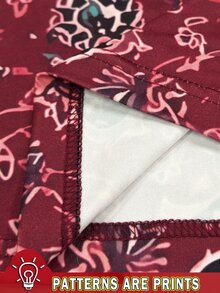Selamara 女款夏季新款休閒洋紅色V領短袖T恤，適合約會、度假與日常穿著 - 彩色 - 查看 4