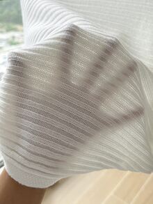 SHEIN 少女休閒學院風百搭純色開襟衫 開學季大學風 白色 秋季 畢業季 - 白色 - 查看 4
