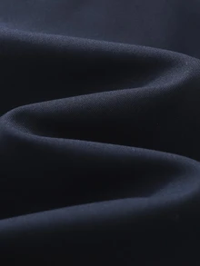 Cozy Pixies 男嬰兒童休閒日常時尚翻領開襟藍色拼接織帶夾克外套與運動長褲套裝，返校季 - 藍色 - 查看 7