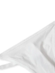 Ocili 5件装 女士纯色环扣时尚低腰丁字裤 - 彩色 - 查看 11