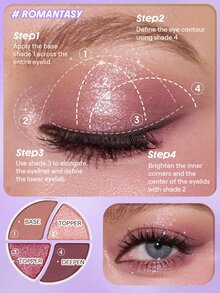SHEGLAM Daydreamer Mini Palette-Romantasy Brand Beauty Cosmetic Makeup For Women And Girls - Romantasy - View 5