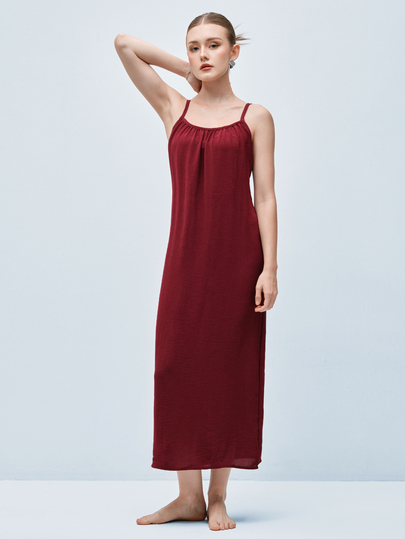 Softvol Women's Backless Dress, Sexy Beach Nightgown, White Dress, Women's Summer Casual Spaghetti Strap Dress, Home Wear, Sun Dress For Women