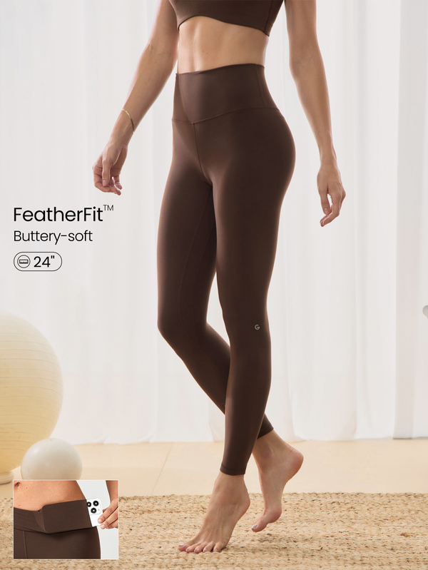 GLOWMODE 24 英寸 FeatherFit™ 低冲击 7/8 紧身裤