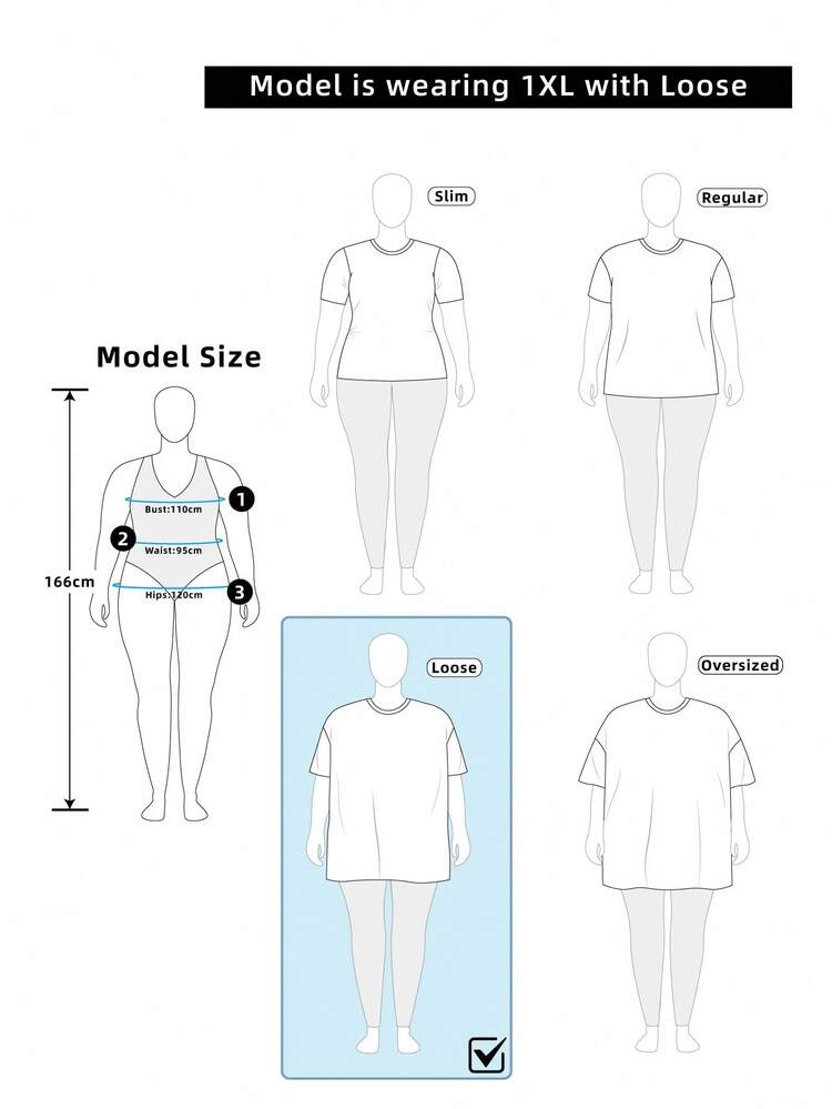 Muchica Plus Size Women's Digital Print Patchwork Lace V-Neck Drop Shoulder Sleeve Casual T-Shirt Back-To-School Active Black And White Summer - Black - View 9