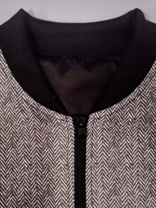 EGENSIO Men's Autumn Casual Herringbone Twill Jacket - Multicolor - View 6