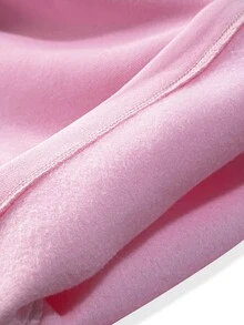 PAVTROS Men's Young Street Style, INS Multi-Functional Item: Loose Casual Pleated Pink Straight Leg Sweatpants - Pink - View 6