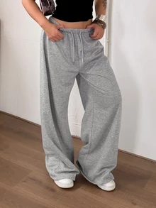 DAZY Women Pants Gym Gray Autumn Athleisure - Grey - View 6