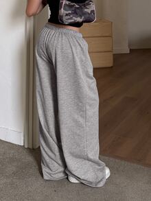 DAZY Women Pants Gym Gray Autumn Athleisure - Grey - View 2