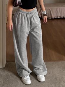 DAZY Women Pants Gym Gray Autumn Athleisure - Grey - View 5