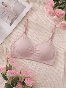 SHEIN MOD 3入組內衣及無鋼圈胸圍套裝（無鋼圈） - 彩色 - 查看 5