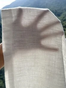 Comfortcana 大尺碼女款純色抽繩腰休閒百搭日常長褲 - 白色 - 查看 9