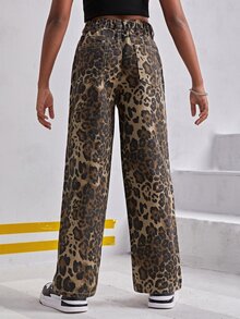 SHEIN Tween Girls Jeans - MultiWarna - View 6