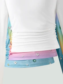 Sparklyn 3 piezas de camisetas para niñas preadolescentes - Multicolor - Ver 8