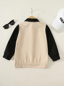 SHEIN 兒童小男孩 Polo 衫上衣 - 彩色 - 查看 2