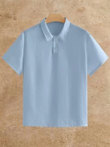 Ocevento 男士純色短袖 Polo 衫與長褲套裝 - 彩色 - 查看 9