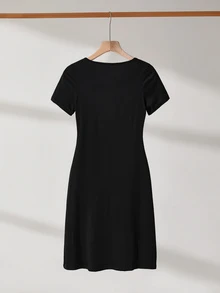 Lowkey Lull 3pcs/Set Striped Dress Set, Minimalist & Fashionable, Suitable For Summer - Multicolor - View 7