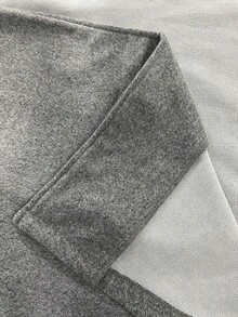 Pariaura Women's Long Gray Overcoat With Button Closure, Autumn Fall Winter Cloth For Women - Grey - View 5