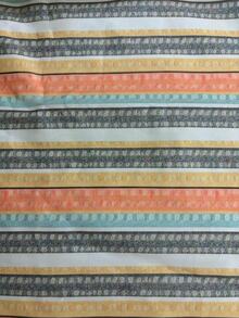 LanaWest 女款西式波希米亞風拼色條紋休閒迷你洋裝，米色，適合海灘夏季穿著 - 淡黃色 - 查看 8