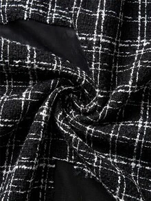 Miaspire Plus Size Elegant Commuter Jacket For Autumn - Black - View 7