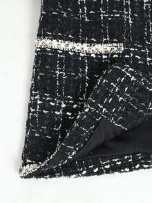 Miaspire Plus Size Elegant Commuter Jacket For Autumn - Black - View 14