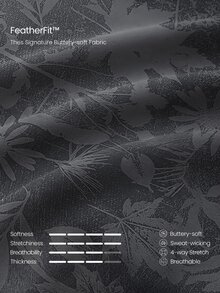 GLOWMODE 24" FeatherFit™ 高腰側口袋運動緊身褲 春夏健身款 - 深灰色 - 查看 7