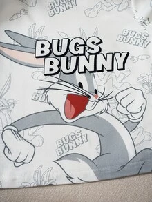 LOONEY TUNES X SHEIN 男婴睡衣套装 - 白色 - 查看 5