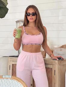 SHEIN Sports 2026 New High Elasticity Professional Fitness Comfortable Skin-Friendly Women's Sports Bra - Multicolor - View 6