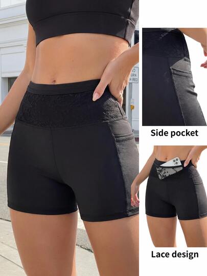 Dewbera Dewbera Women's Casual Vacation Sports Outdoor Solid Color Shorts