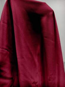 EMERY ROSE Women's Casual & Commute Solid Color Long Sleeve Shirt Casual Spring For University Fall For Women - Burgundy - View 8