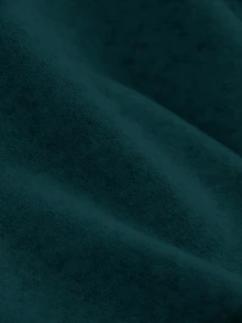 CosyJoli 女式加大码蝴蝶结后背针织毛衣，时尚舒适百搭套头衫，适合秋冬季 - 墨綠色 - 查看 3