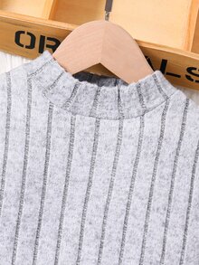 SHEIN 男童可愛趣味卡通塗鴉街頭風兩件套，秋冬款 - 彩色 - 查看 5