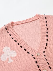 Claim Dot Cárdigans para Hombre - Rosa - Ver 5