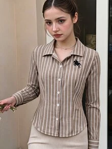 SHEIN 青少年（女）襯衫 - 彩色 - 查看 4