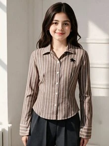 SHEIN 青少年（女）襯衫 - 彩色 - 查看 1