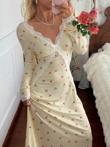 CottageSlumber Women Sleep Dresses - Yellow - View 3