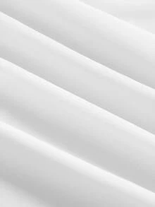 SHEIN MOD Women's White Color Halter Neck Fish Tail Hem Long Dress,Prom Dress,Fall Dresses, Wedding Guest Dress - White - View 3