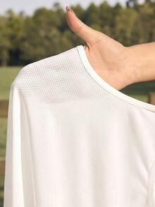 WanderVale Women's Solid Color Casual Fitness Outdoor Tank Top Sports White - White - View 8