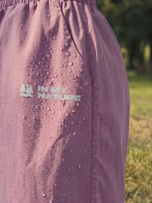 WanderVale Women's Drawstring Waist Casual Versatile Daily Wear & Hiking Pants Sports - Mauve Purple - View 5